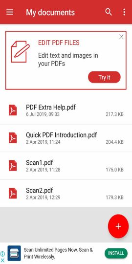 PDF Extra: Scan, Edit & OCR