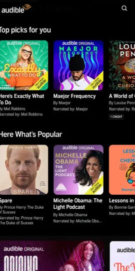 Audible: Audio Entertainment