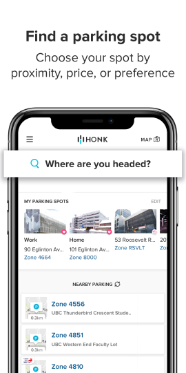 HonkMobile: Pay for Parking