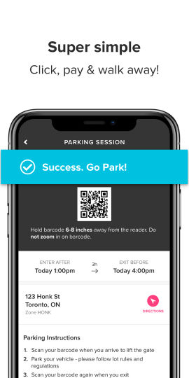 HonkMobile: Pay for Parking