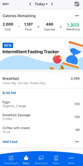 MyFitnessPal: Calorie Counter