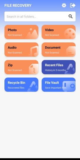 File Recovery - Restore Files