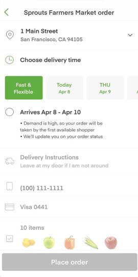 Instacart-Get groceries today