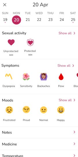 My Calendar - Period Tracker