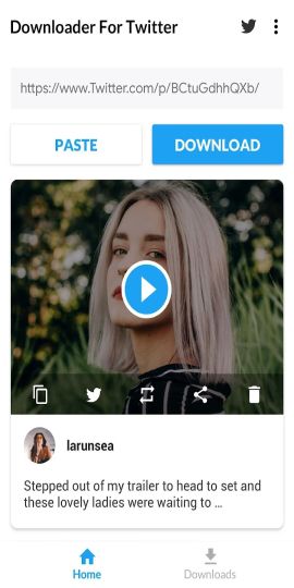 Download Twitter Videos - GIF