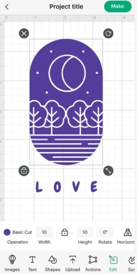 Design Space: DIY with Cricut