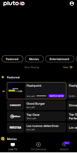 Pluto TV - Live TV and Movies
